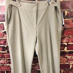 INC pants size 10 Santiago Washable taupe NEW